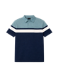 P5011 - Chomba Jersey Rayada Con Bolsillo